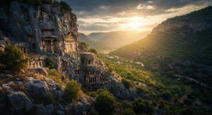 Die antiken Geheimnisse der Türkei: Eine Reise zu den majestätischen lykischen Felsengräbern