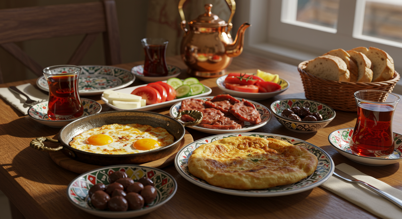 Ein Fest für die Sinne: Entdecken Sie die reiche Vielfalt des Türkischen Frühstücks