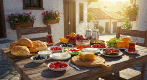 Ein kulinarisches Erwachen: Entdecken Sie das Herzstück des traditionellen türkischen Frühstücks
