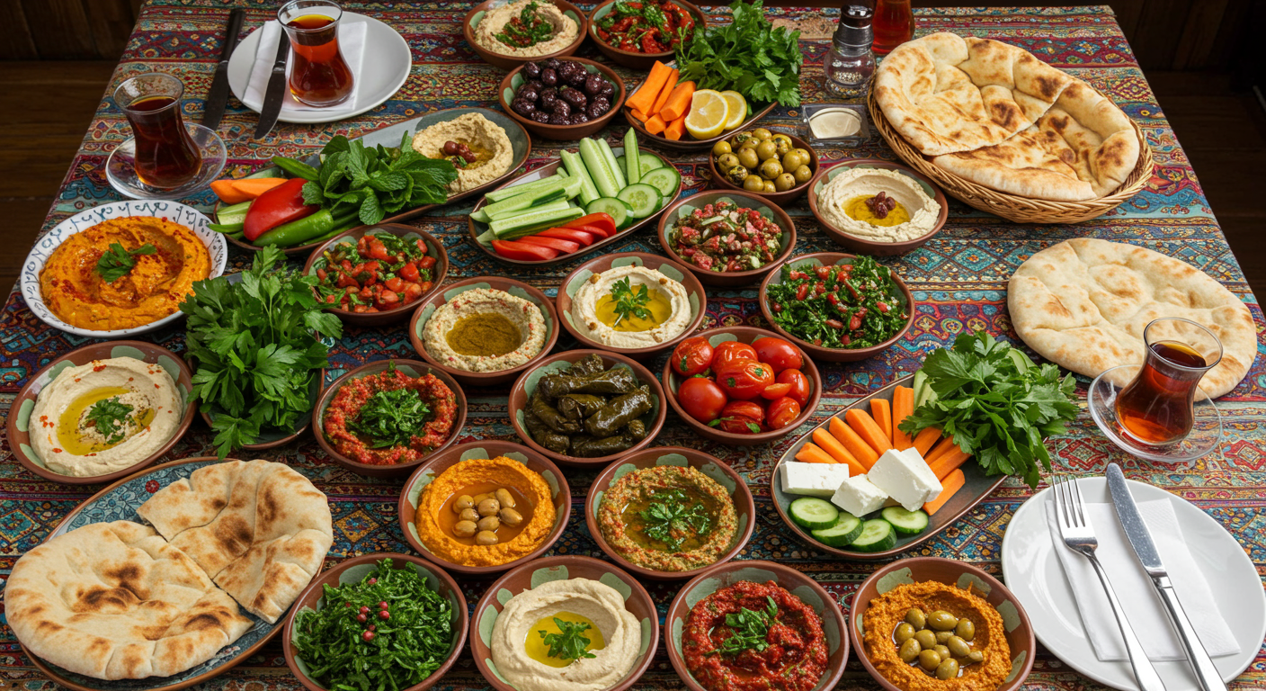 Eine Kulinarische Reise durch die Türkei: Entdecken Sie Authentische Gerichte und Regionale Spezialitäten