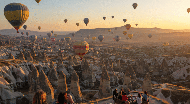Heißluftballonfahren in der Türkei: Ein Traum über Kappadokiens Feenkaminen