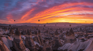 Kappadokien: Einzigartige Heißluftballonfahrt über die Feenkamine