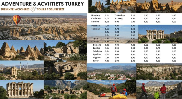 Unvergessliche Erlebnisse in der Türkei planen: Ihr Guide für Abenteuer