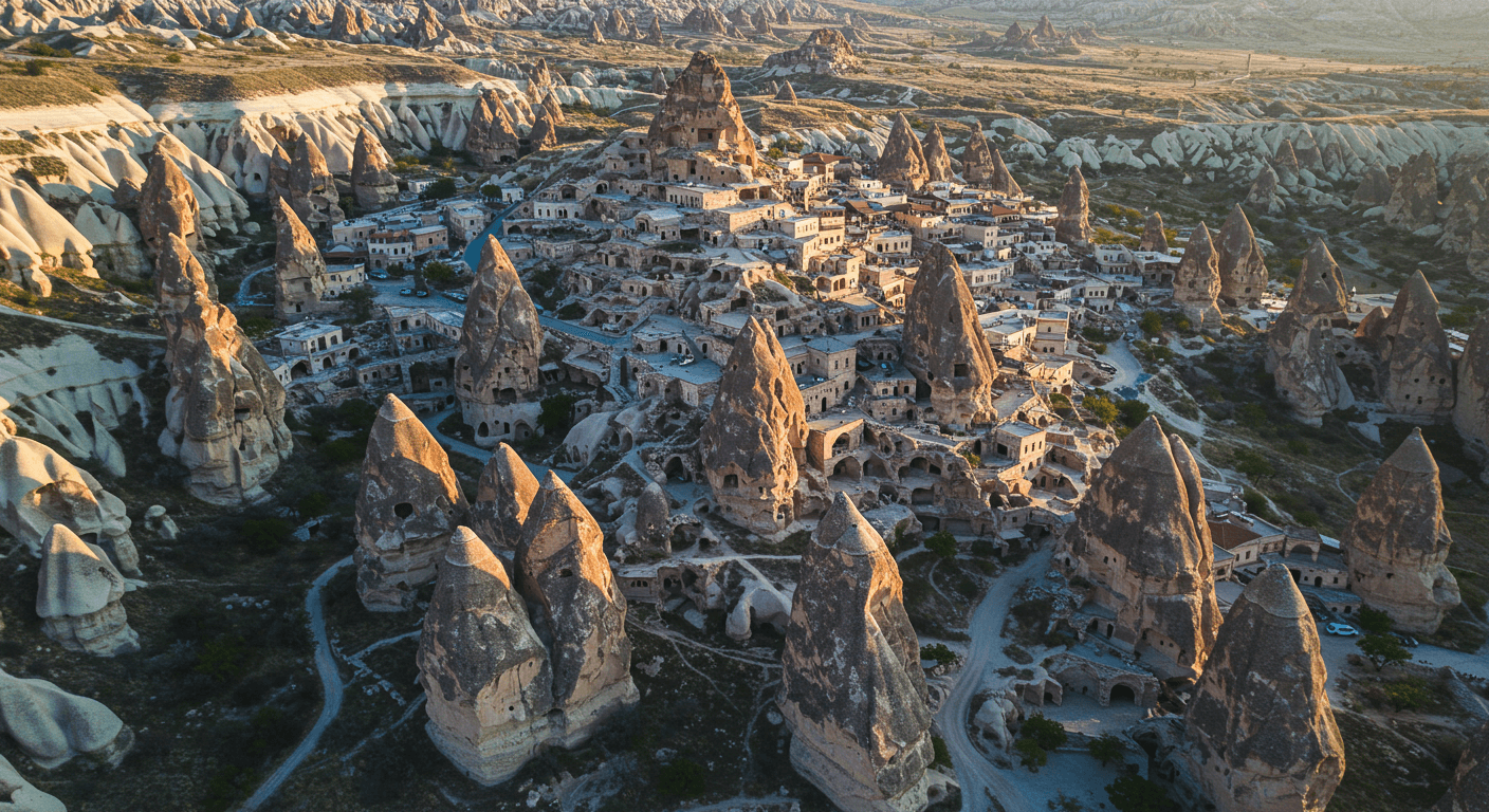 Kappadokien besuchen: Magie der Feenkamine & Heißluftballons erleben