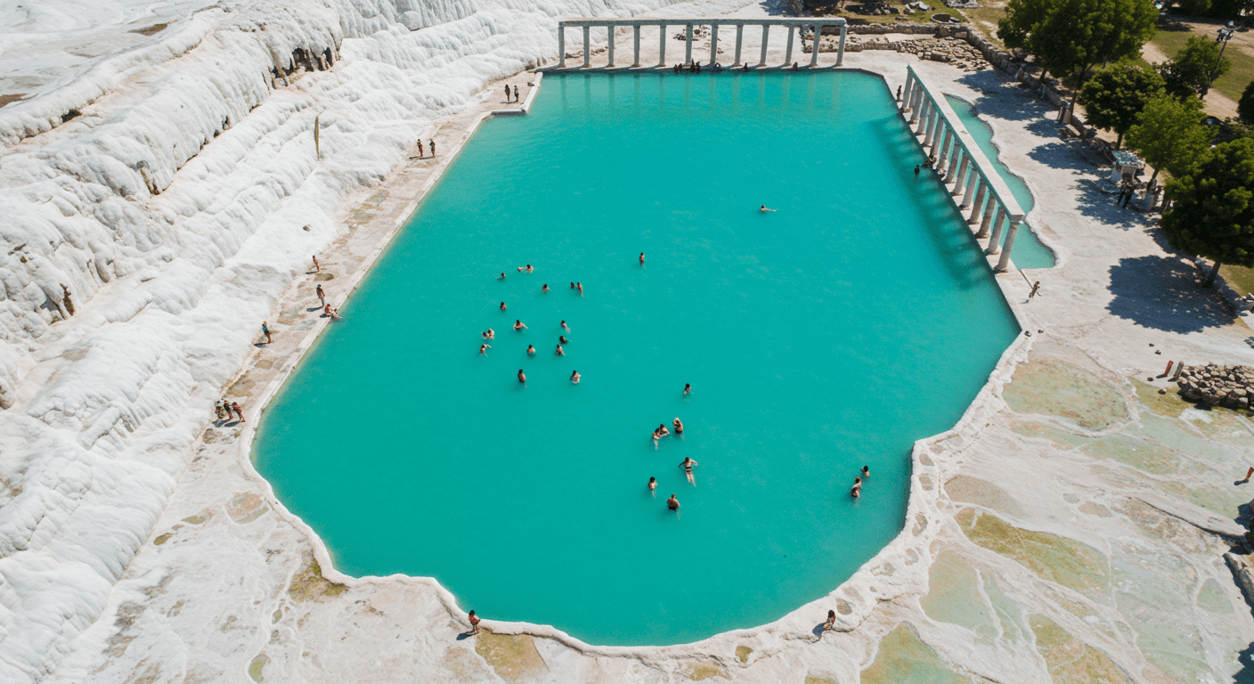 Pamukkale besuchen: Weiße Wunder und antike Schätze der Türkei