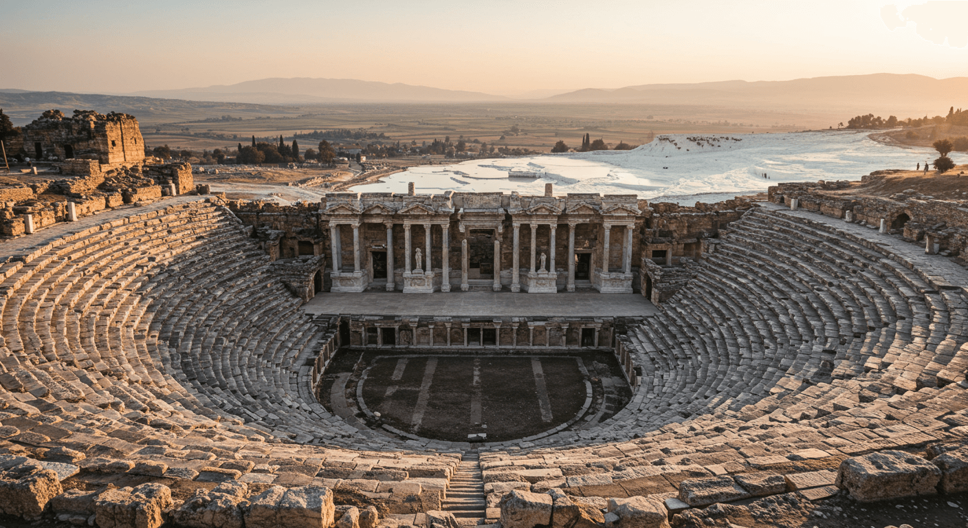 Pamukkale entdecken: Warum die Travertinterrassen so weiß sind