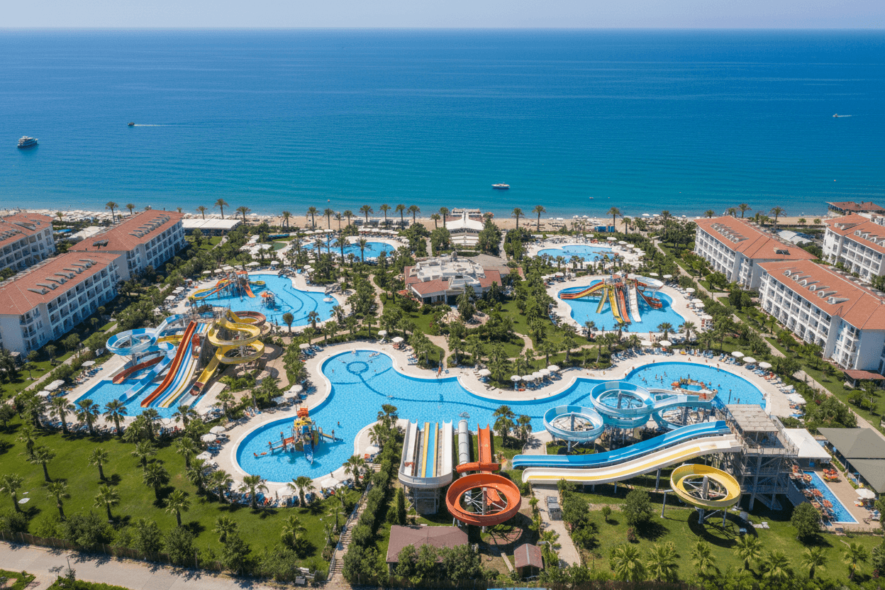 Adrenalinkick und Abkühlung: Die Top-Wasserparks in der Türkei entdecken