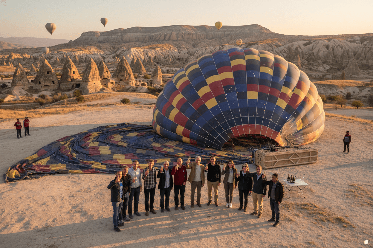 Heißluftballonfahrt in der Türkei: Ihr Guide für 2025